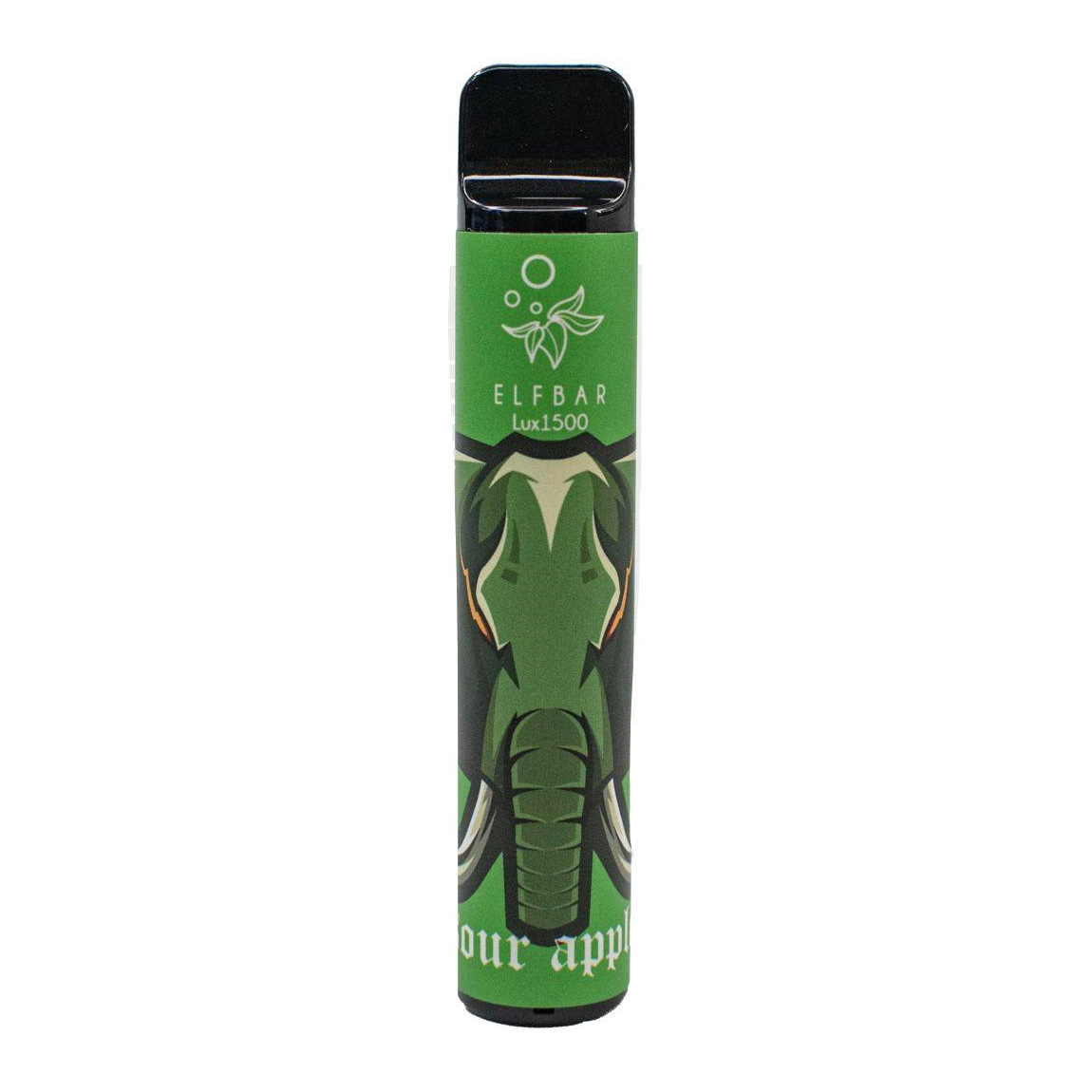 

Одноразовая электронная сигарета Elf Bar Lux 1500 Sour Apple, 20 мг