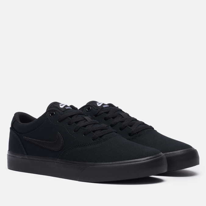 фото Кеды мужские nike sb chron 2 cnvs черные 42.5 eu