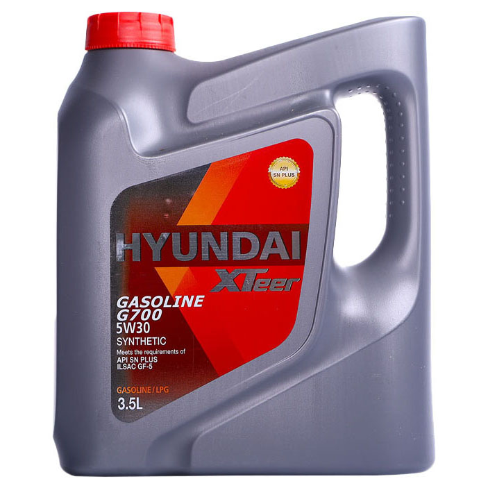 Моторное масло HYUNDAI Xteer синтетическое Gasoline G700 5W30 API SP ILSAC GF-5 3,5л