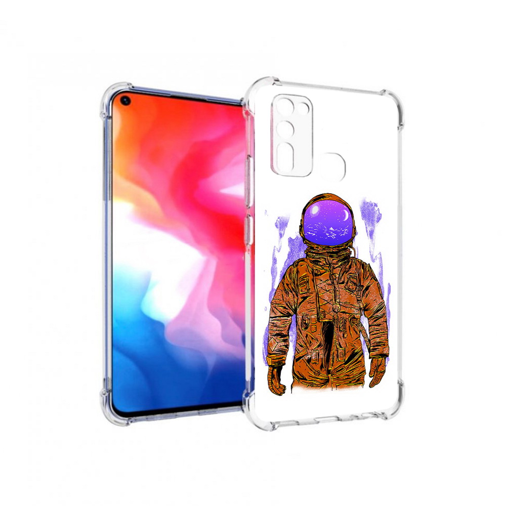 

Чехол MyPads Tocco для Vivo Y50 нарисованный мужчина в скафандре (PT226982.418.510), Прозрачный, Tocco