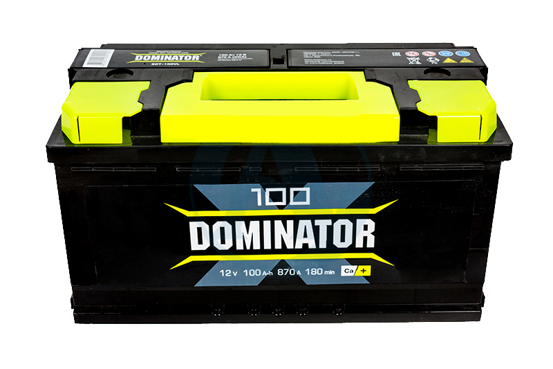 Аккумуляторная батарея DOMINATOR 6СТ100 обратная