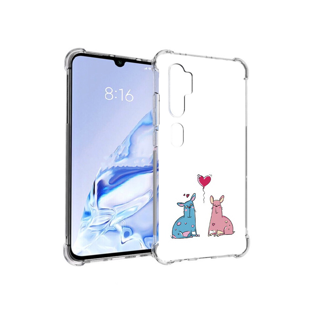 Чехол MyPads Tocco для Xiaomi Mi Note 10 Pro Лама любовь (PT140314.290.102)