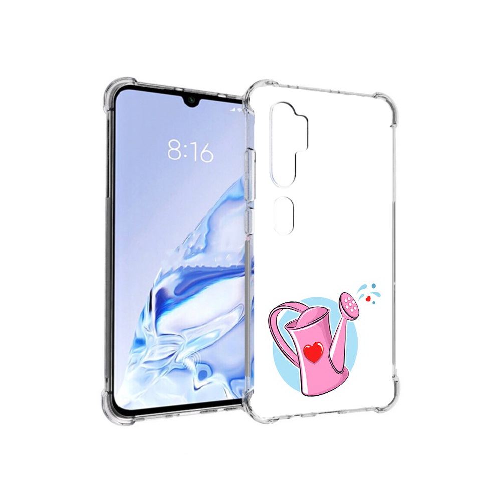 

Чехол MyPads Tocco для Xiaomi Mi Note 10 Pro Лейка любви 14 февраля (PT140314.290.103), Прозрачный, Tocco