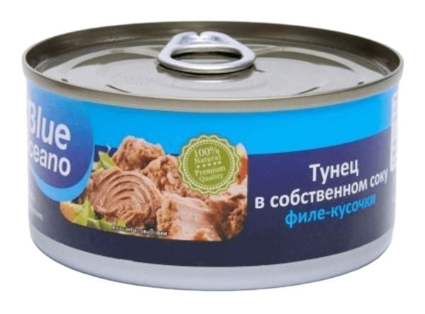 

Тунец рубленый в собственном соку 185 г