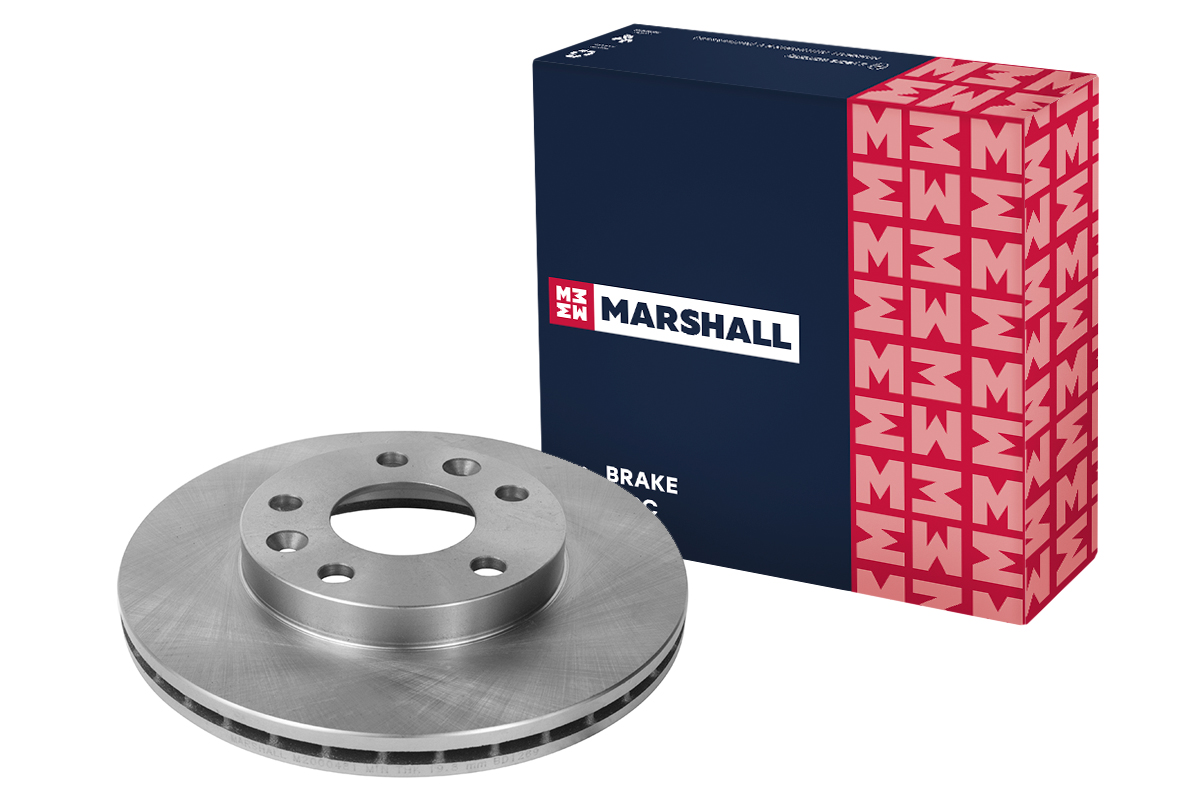 фото Тормозной диск передний nissan terrano iii (1.6л) 14-; renault duster 10- / kaptur (1.6л) marshall