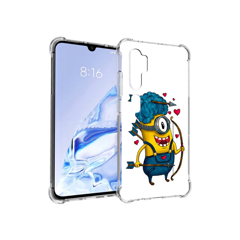 

Чехол MyPads Tocco для Xiaomi Mi Note 10 Pro Миньон купидон (PT140314.290.117), Прозрачный, Tocco