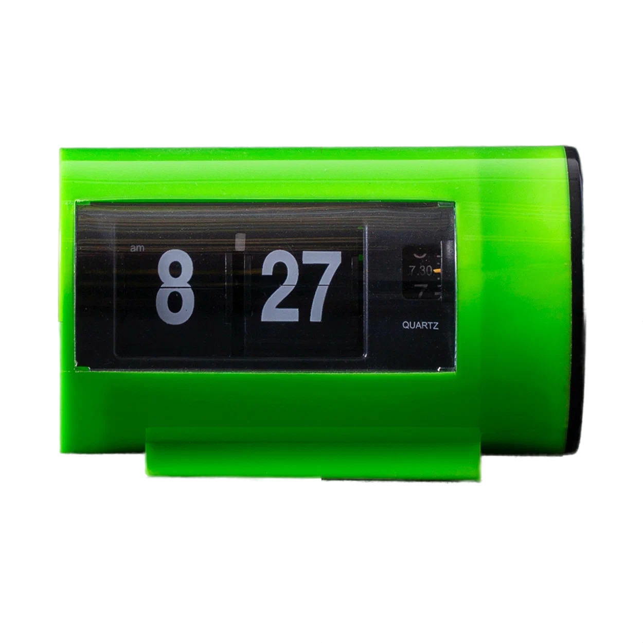 фото Перекидные часы flip clock mini с будильником зеленые motionlamps