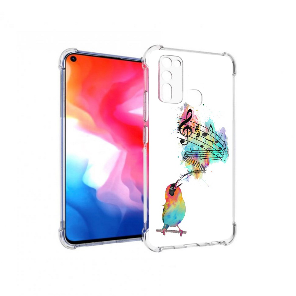 

Чехол MyPads Tocco для Vivo Y50 певчая птичка (PT226982.418.536), Прозрачный, Tocco