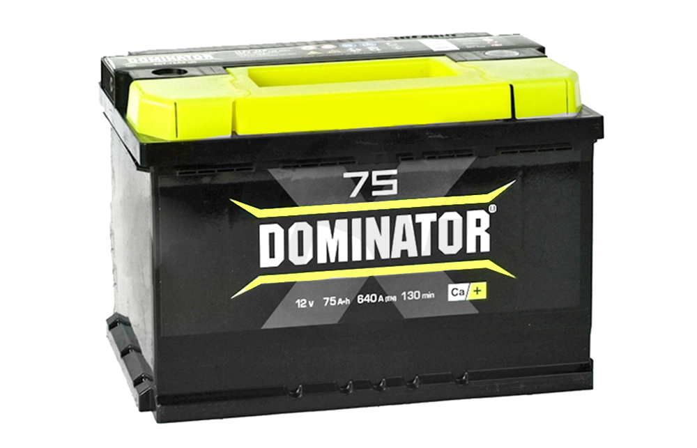 Аккумуляторная батарея DOMINATOR 6СТ75