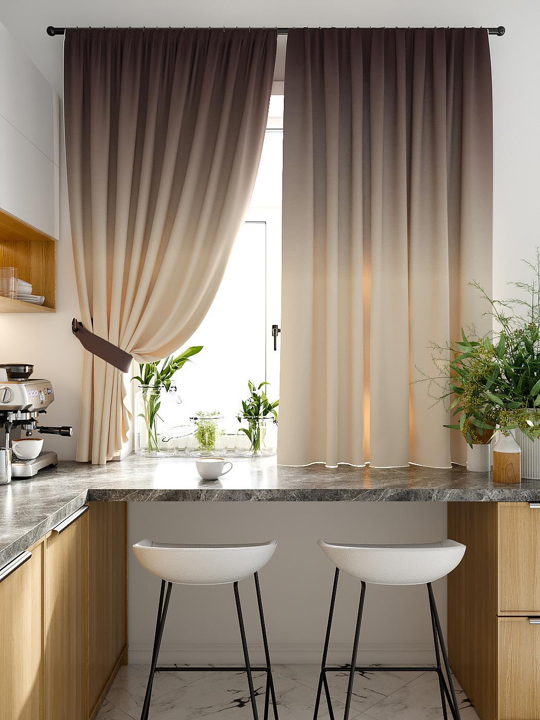 

Комплекты штор AT HOME / шторы в комнату 150х180 см / Коломирс, 920386