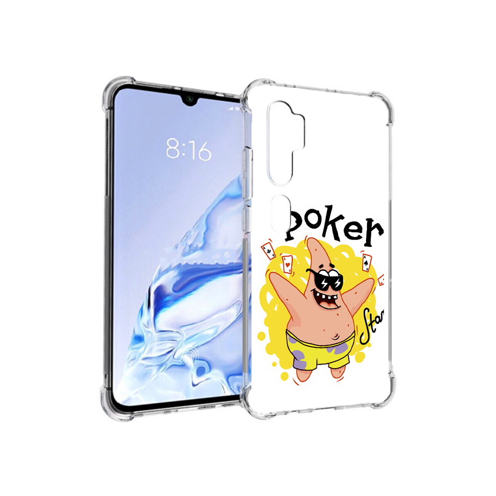 

Чехол MyPads Tocco для Xiaomi Mi Note 10 Pro Патрик (PT140314.290.133), Прозрачный, Tocco
