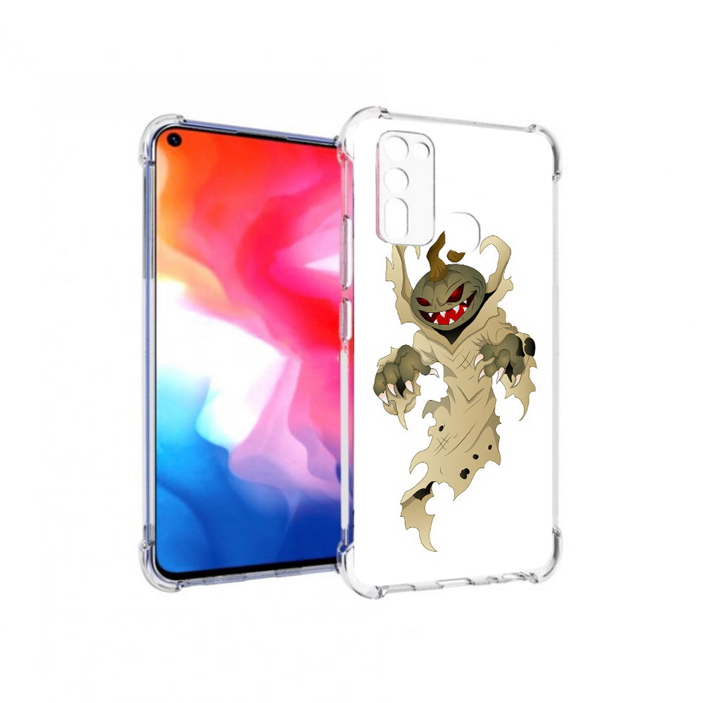 

Чехол MyPads Tocco для Vivo Y50 призрак хэллоуина (PT226982.418.555), Прозрачный, Tocco