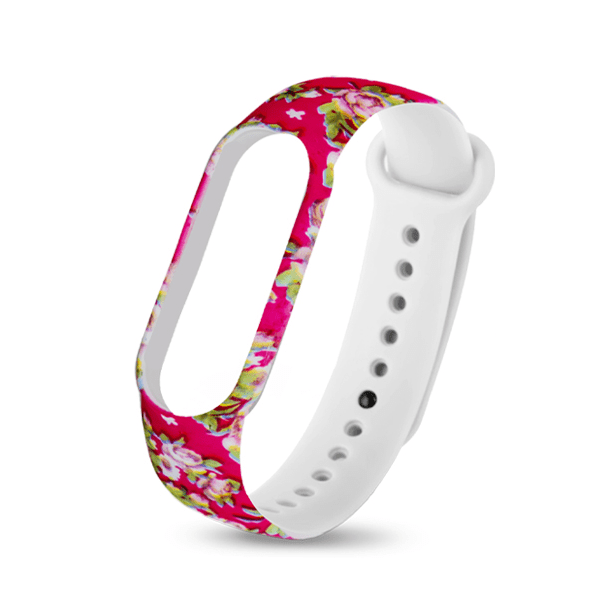 

Ремешок для Mi Band 5 silicon loop, рисунок 11, разноцветный