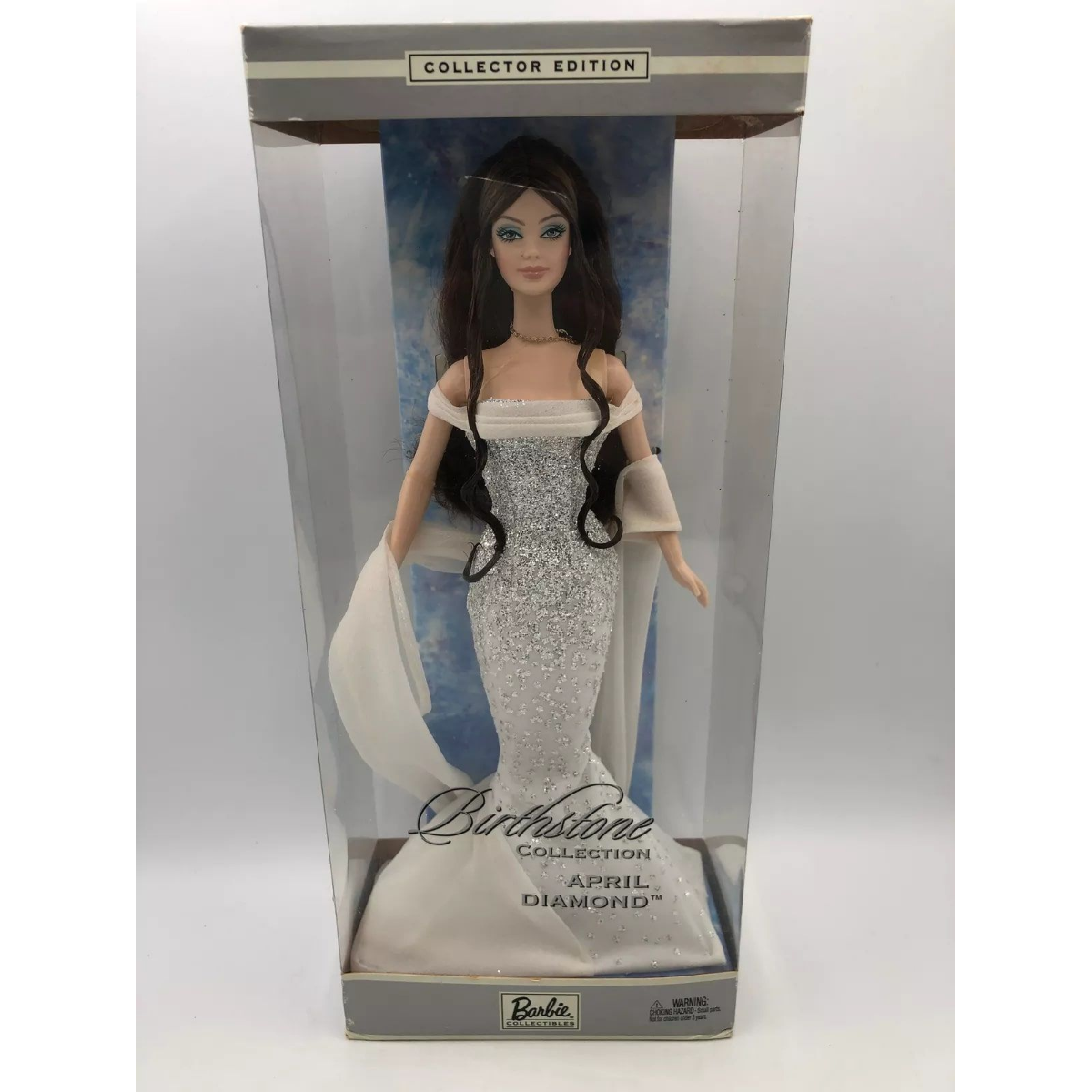 

Кукла Барби коллекционная Barbie April Diamond Brunette The Birthstone 2002