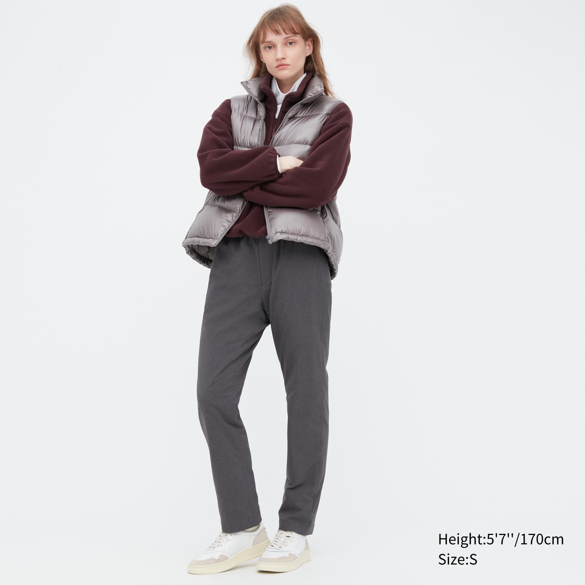 

Брюки женские UNIQLO 450644COL08 серые 2XL (доставка из-за рубежа), 450644COL08