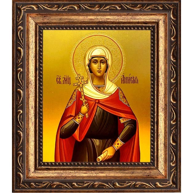 

Анисия Солунская мученица. Икона на холсте.