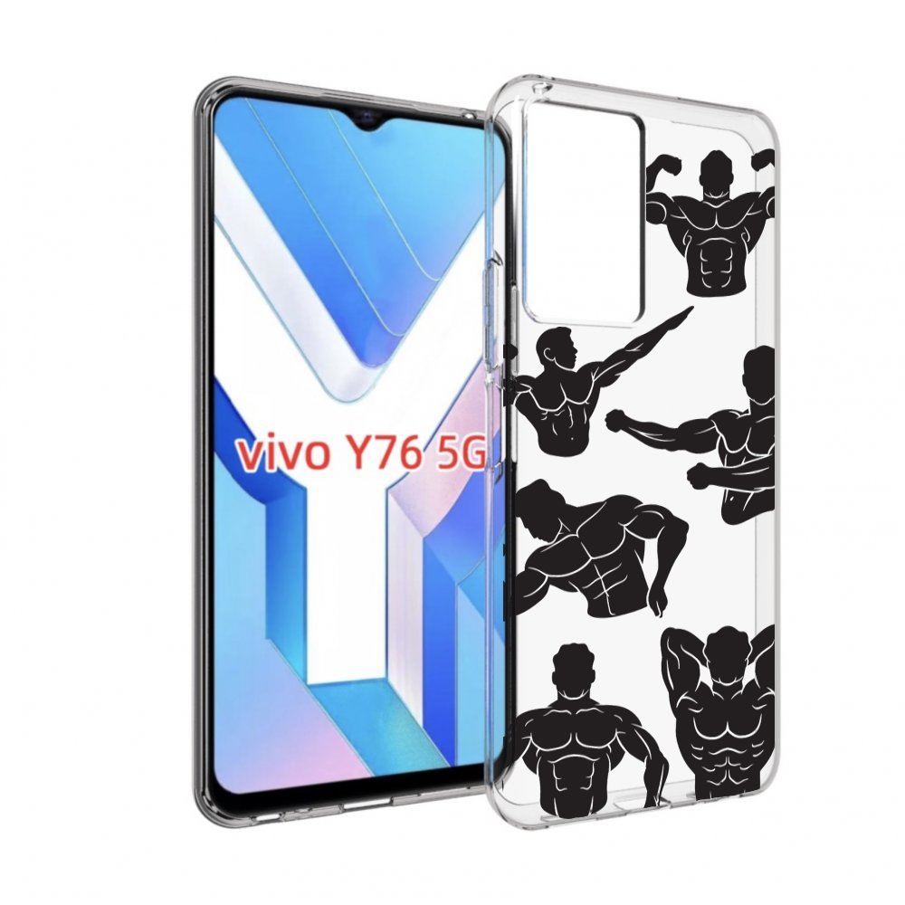 

Чехол MyPads Атлет мужской для Vivo Y76 5G, Прозрачный, Tocco