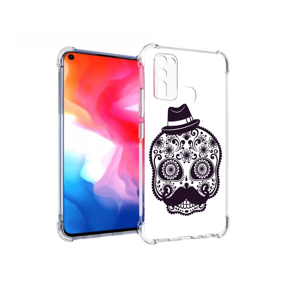 

Чехол MyPads Tocco для Vivo Y50 разрисованный скелет (PT226982.418.575), Прозрачный, Tocco