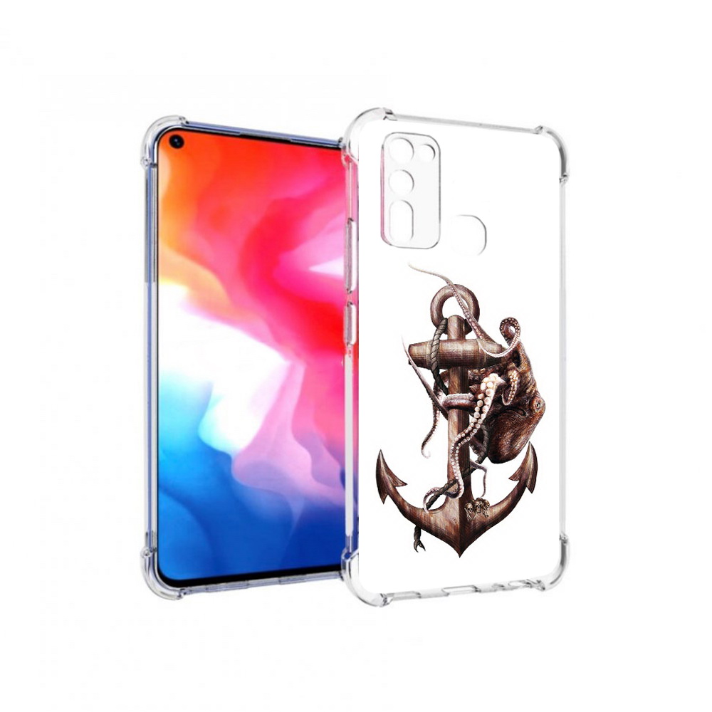 

Чехол MyPads Tocco для Vivo Y50 ржавый якорь (PT226982.418.579), Прозрачный, Tocco