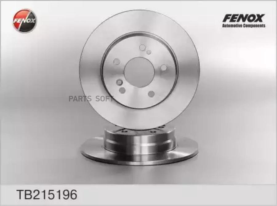 

Тормозной диск FENOX задний для Mercedes-Benz W202, W203, W124, W210, R170, R171 TB215196