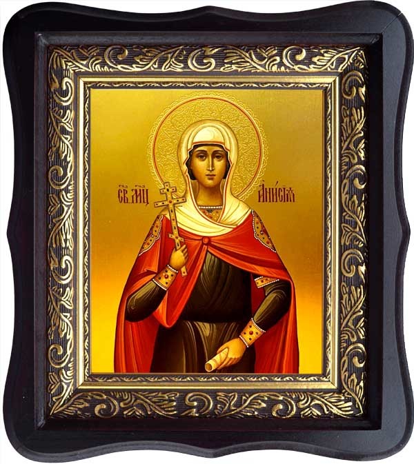 

Анисия Солунская мученица. Икона на холсте.