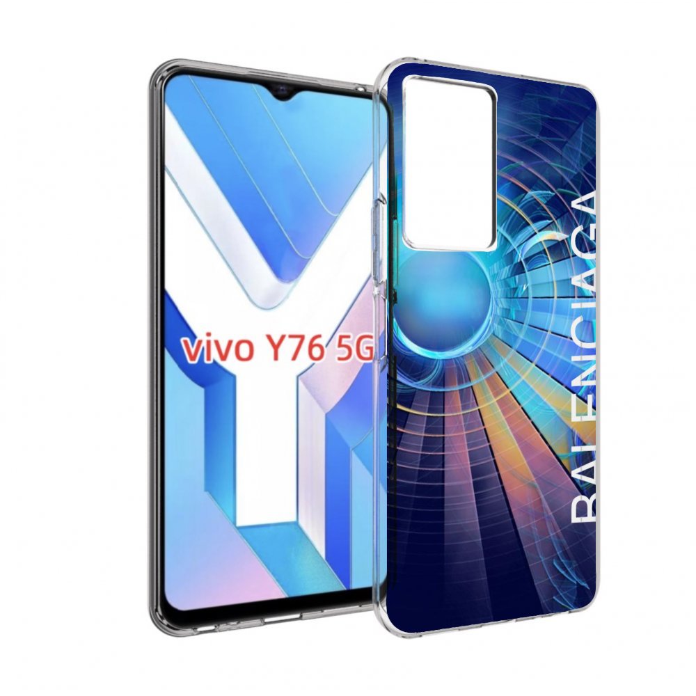 

Чехол MyPads Баленсиага-абстракция для Vivo Y76 5G, Прозрачный, Tocco