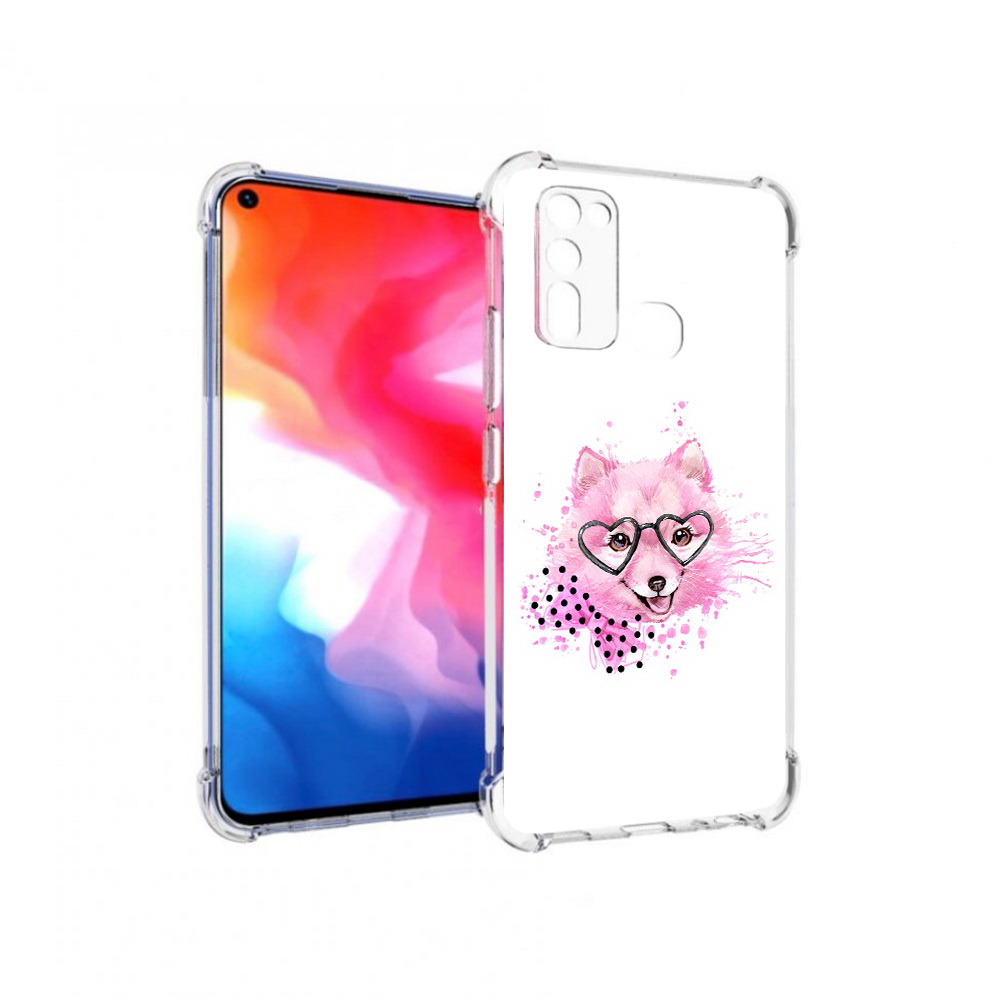 

Чехол MyPads Tocco для Vivo Y50 розовый волченок (PT226982.418.585), Прозрачный, Tocco