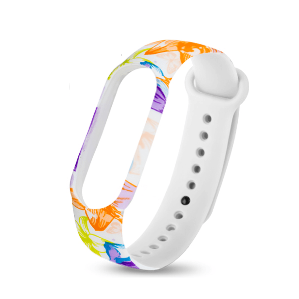 

Ремешок для Mi Band 5 silicon loop, рисунок 14, разноцветный
