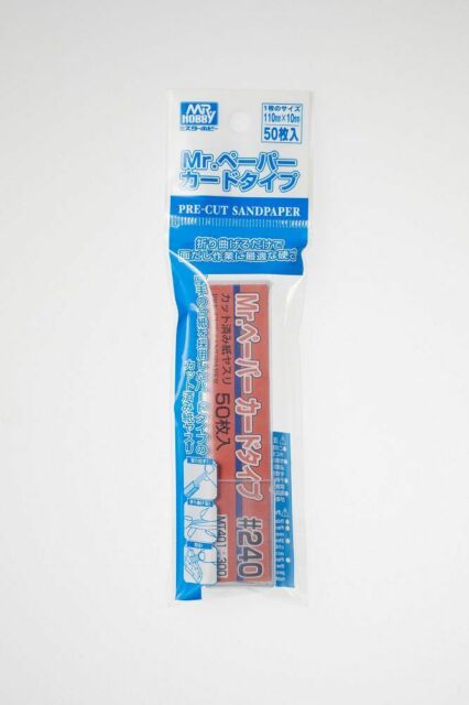 

Наждачная бумага Gunze Sangyo Mr.Hobby Mr.Hobby Type Pre-Cut Sand Paper MT-401