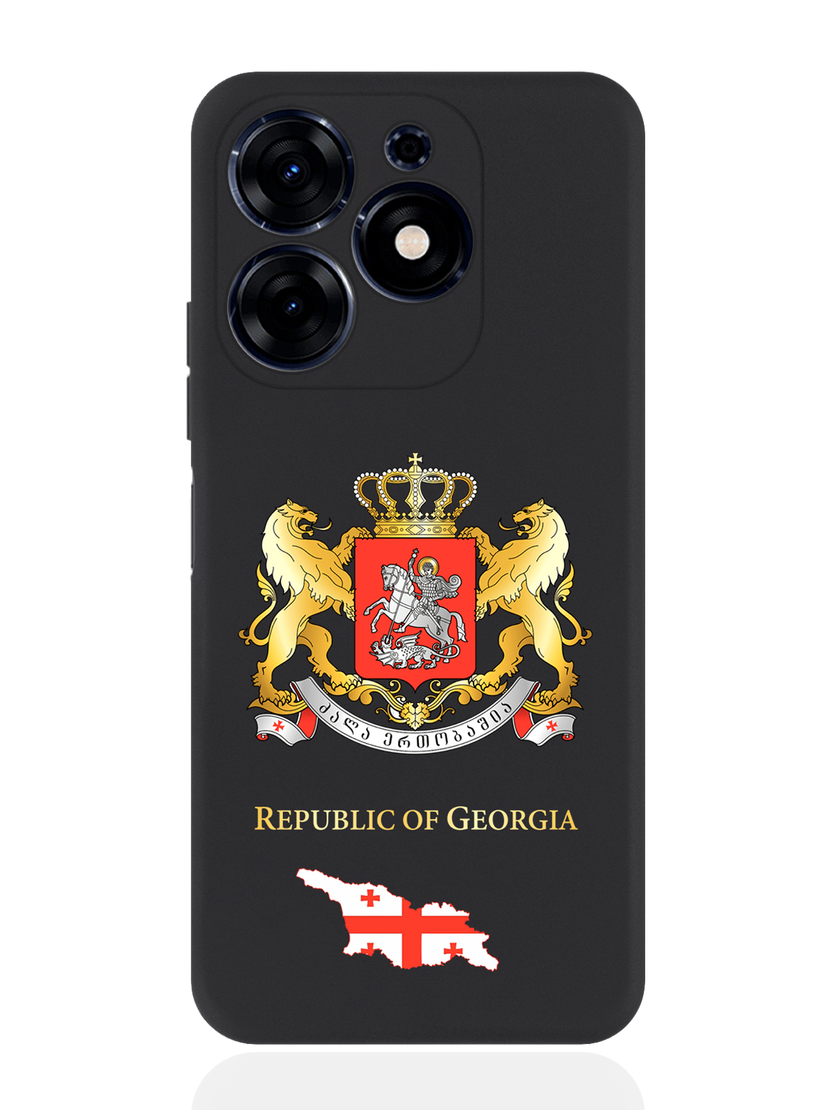 

Чехол SignumCase для Tecno Spark Go 2024 Герб Грузии, Разноцветный, Tecno Spark
