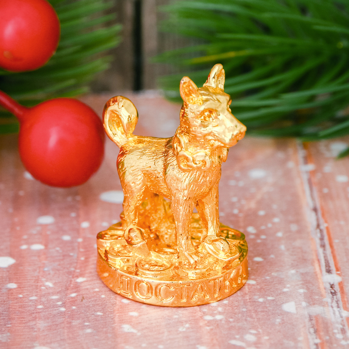 

Фигурка "Собака с цепью" 3,5 х 3 см