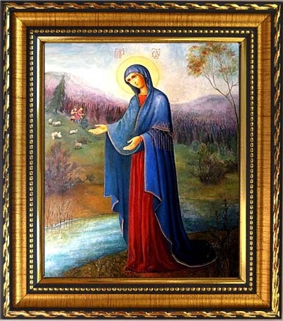 

Пюхтицкая икона Божьей Матери (У источника).