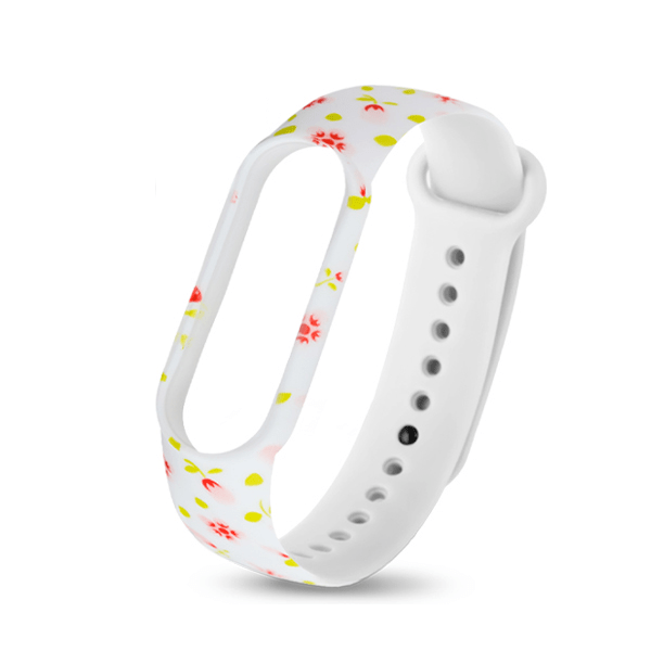 

Ремешок для Mi Band 5 silicon loop, рисунок 16, разноцветный