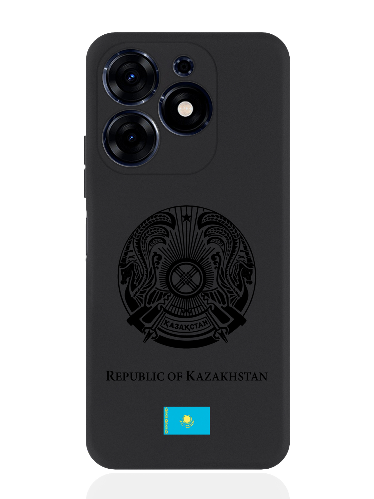 

Чехол SignumCase для Tecno Spark Go 2024 Черный лаковый Герб Казахстана