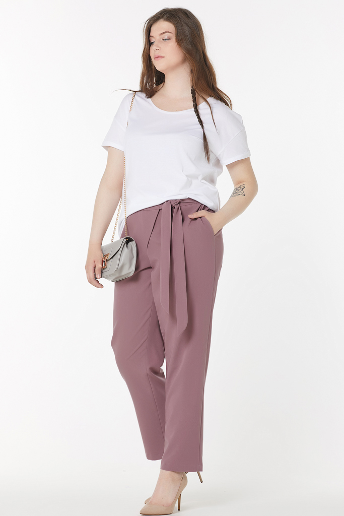 

Брюки женские Fly 2-452-09 фиолетовые 56 RU, 2-452-09