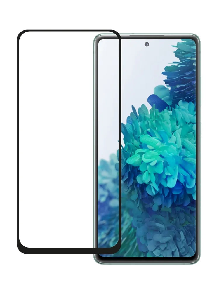 

Защитное стекло PERO Full Glue для Samsung S20FE, черное