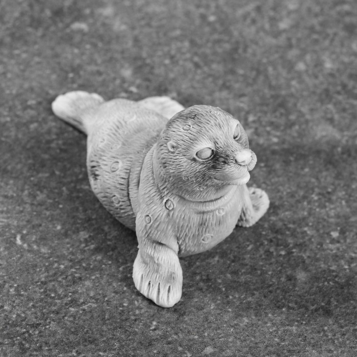 фото Сувенир "тюлень" (3 вида) 4см. микс сувениры из мраморной крошки