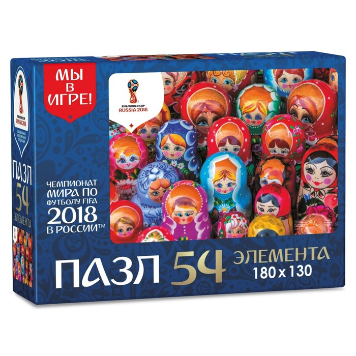 

Пазл Zabivaka Fifa World Cup 54 детали в ассортименте