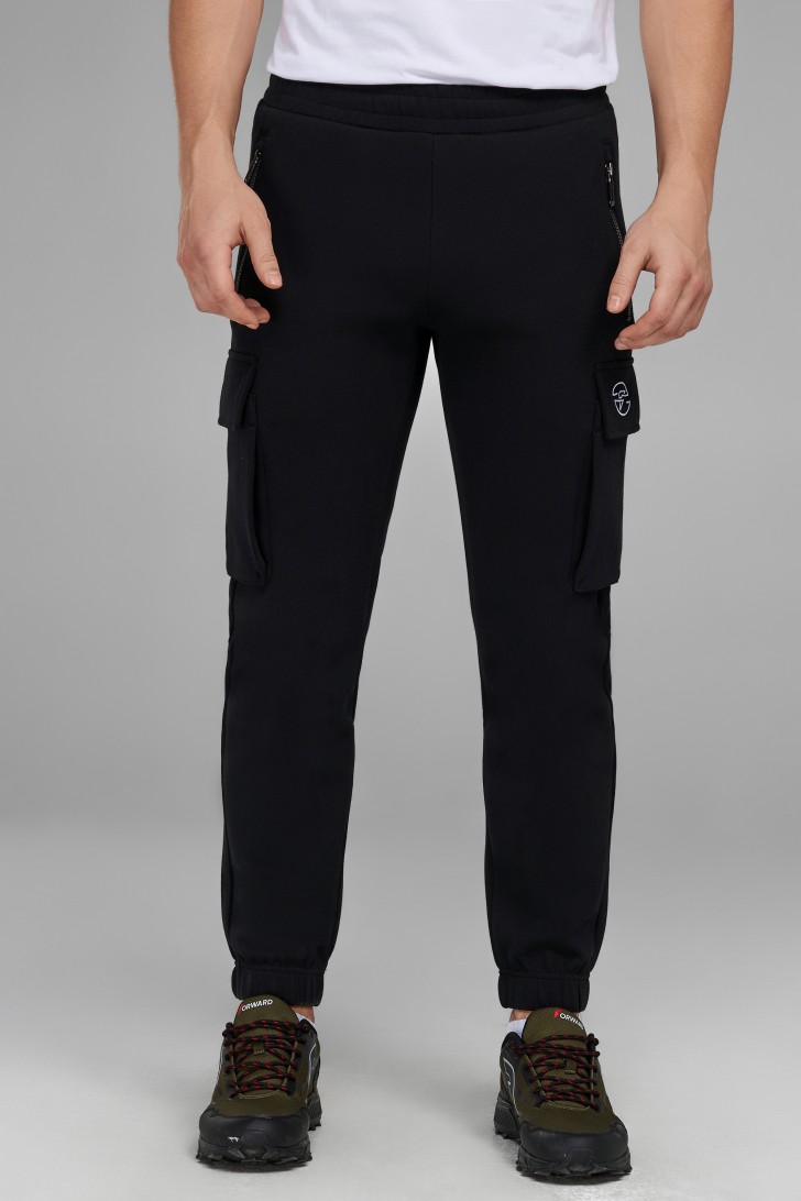 Спортивные брюки мужские Forward m04240sf-bb241 черные 3XL