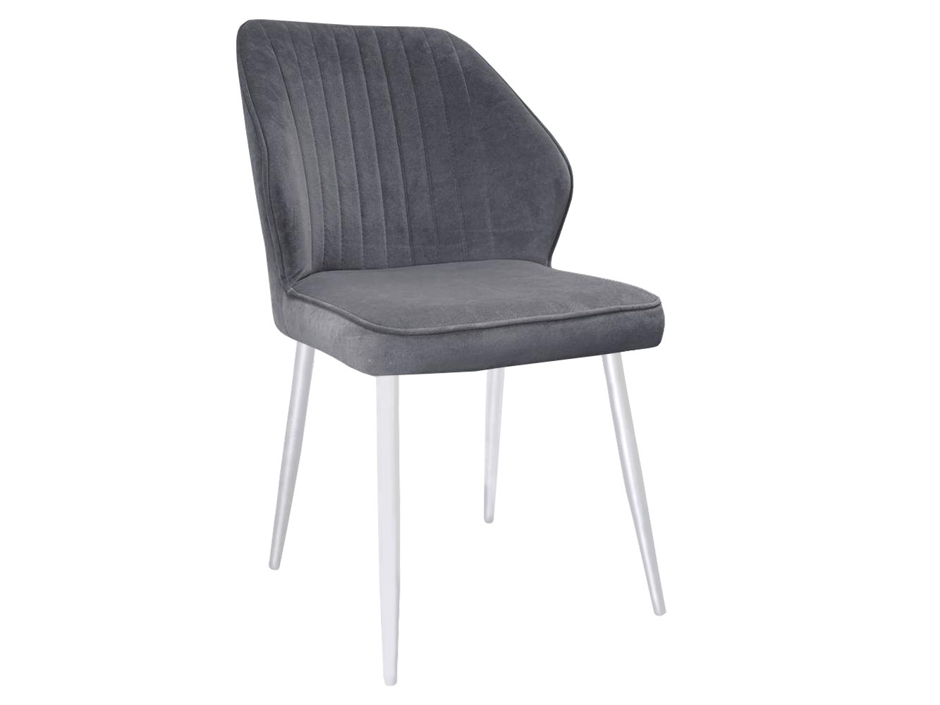 

Комплект стульев 2 шт. Дик DikLine 222, серый/белый, DikLine 222 Серый 2 шт.