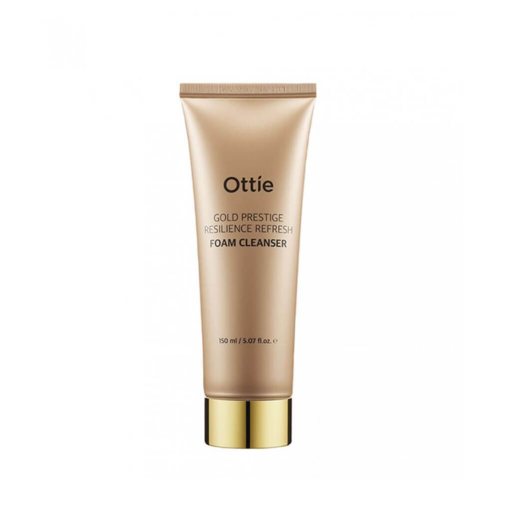 Пенка Ottie Увлажняющая для упругости кожи Gold Resilience Refresh Foam Cleanser, 150 мл