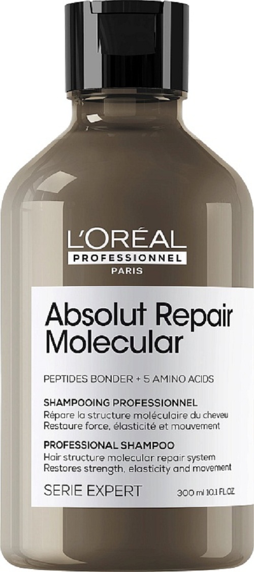 Шампунь для волос L'Oreal Professionel Absolut Repair Molecular 300 мл l’oreal professionnel сыворотка для волос absolut repair molecular 250 мл