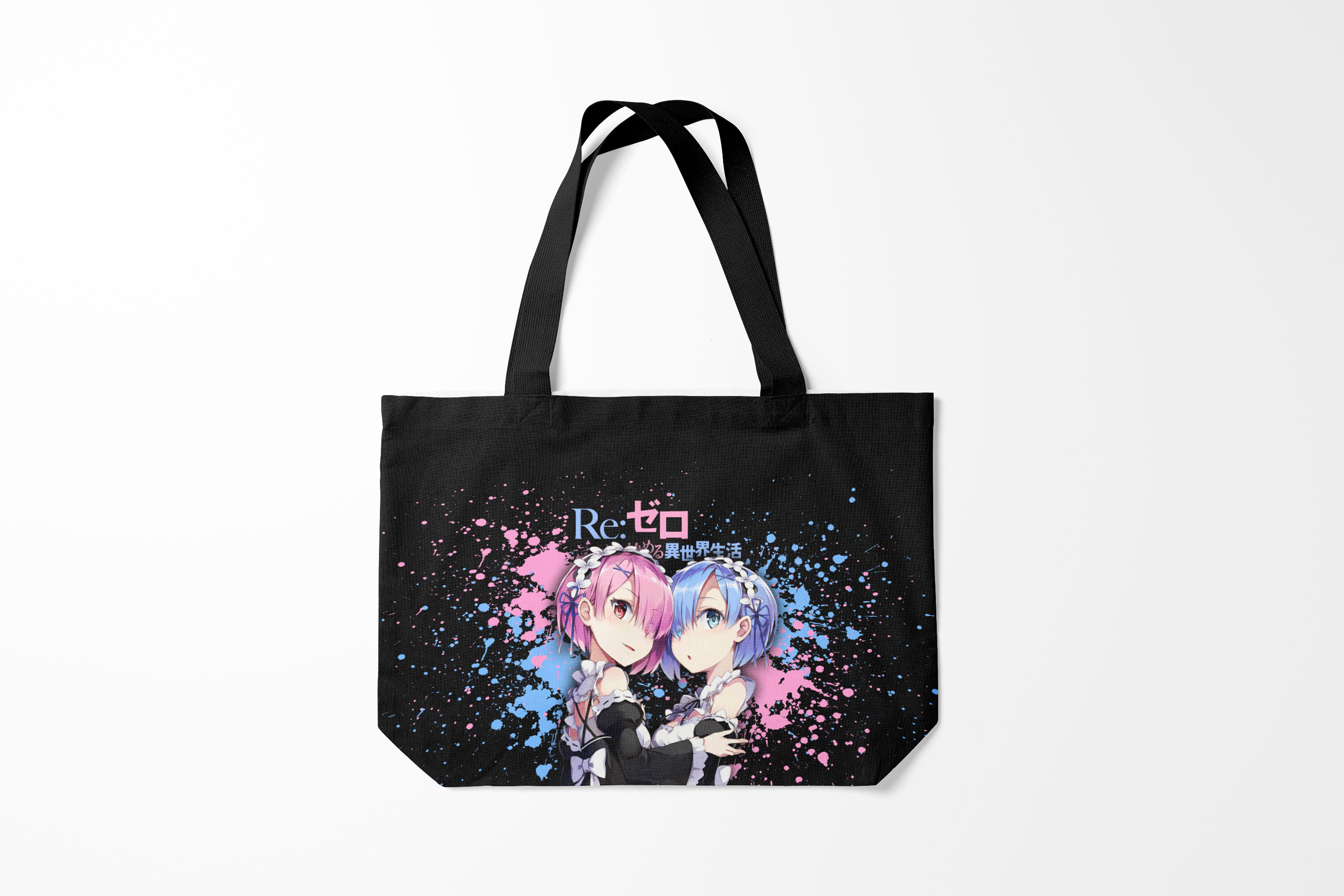 

Сумка шoппер унисекс Burnettie Re Zero, черный, Re Zero