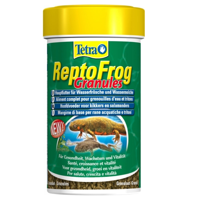 Корм для рептилий Tetra ReptoFrog Granules, 100 мл