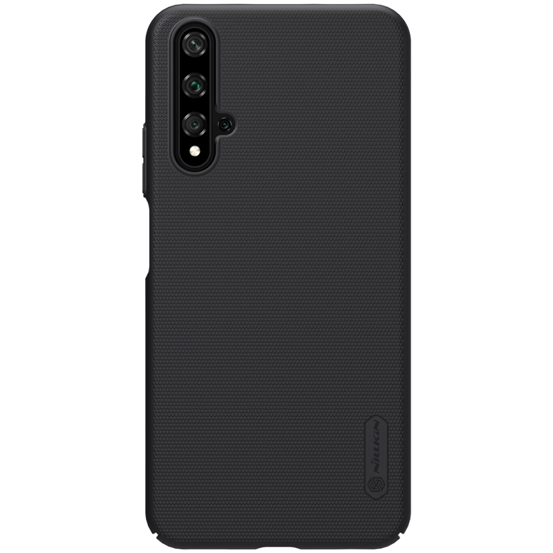 

Тонкий чехол Nillkin Super Frosted Shield для Honor 20/Honor 20S/Huawei Nova 5T, черный, Super Frosted Shield