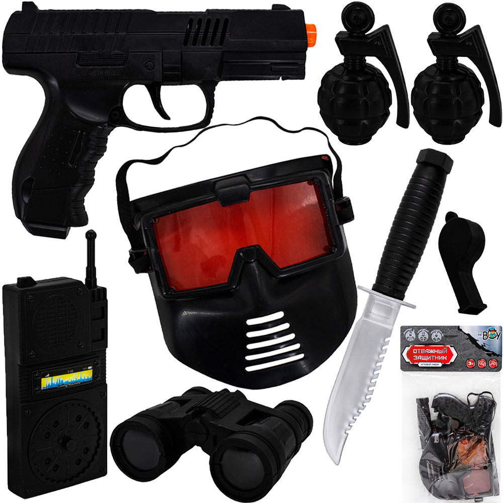 Набор Полицейского MR BOY 88P13YS  в пак.