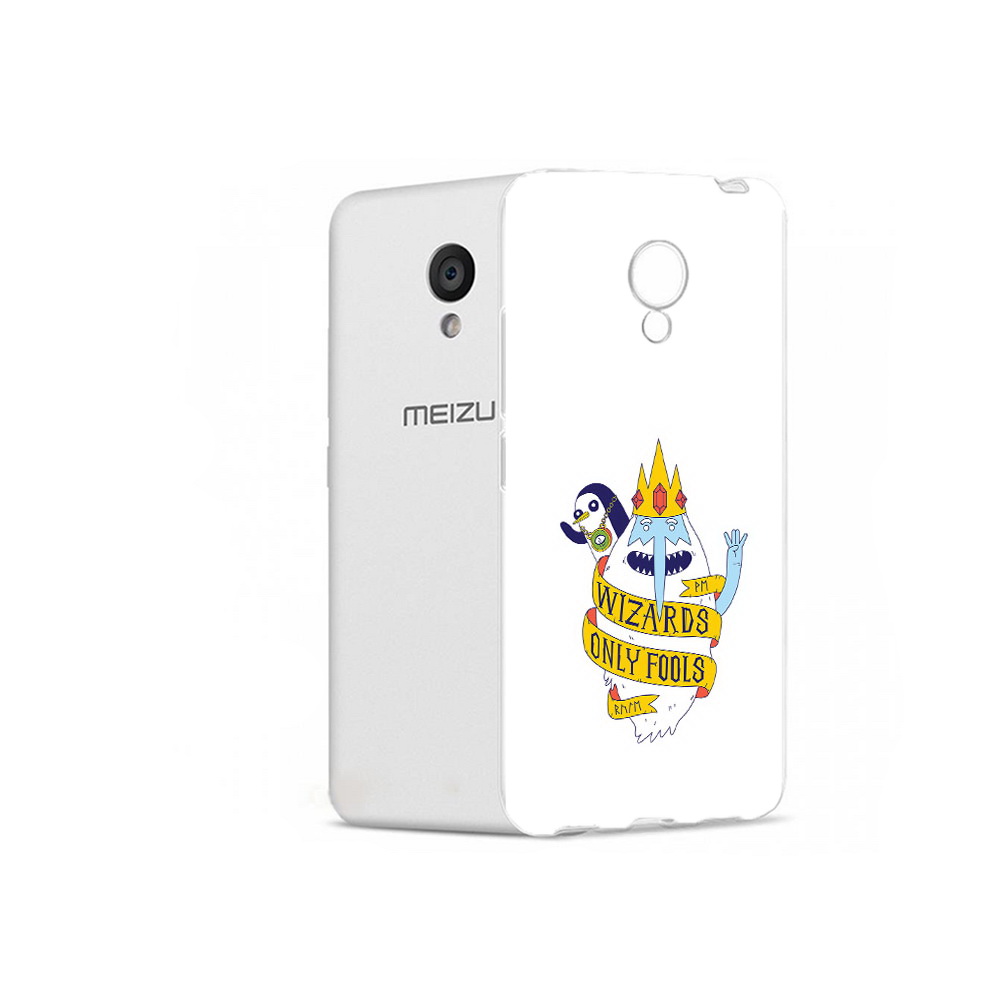 

Чехол MyPads Tocco для Meizu M5 время приключений снежный король (PT62224.82.278), Прозрачный, Tocco