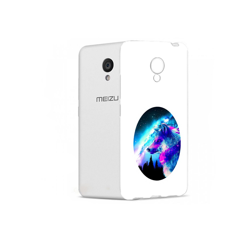 

Чехол MyPads Tocco для Meizu M5 голубой волк (PT62224.82.293), Прозрачный, Tocco