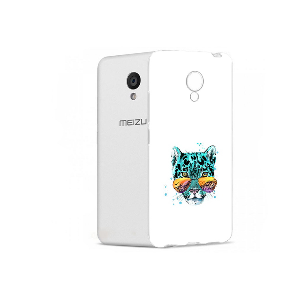 

Чехол MyPads Tocco для Meizu M5 голубой лео (PT62224.82.294), Прозрачный, Tocco