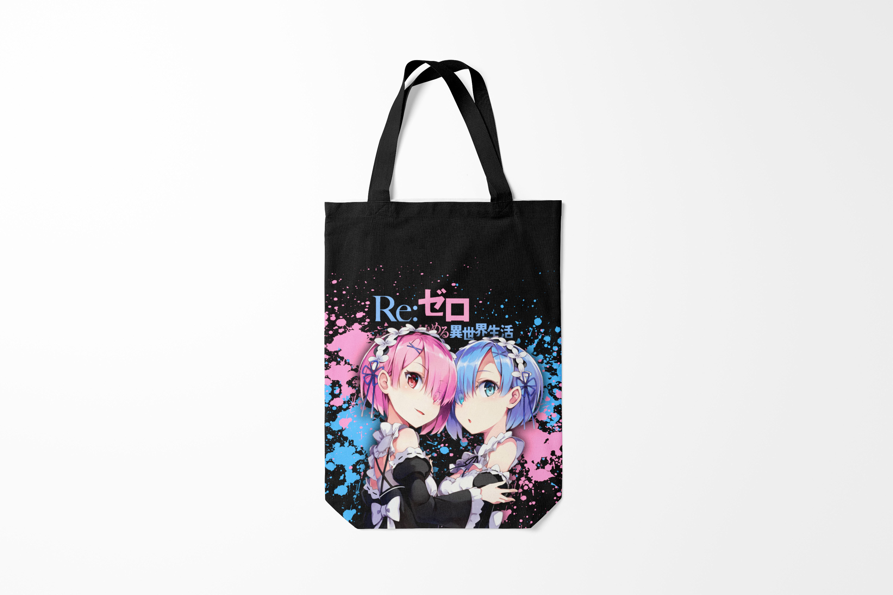 

Сумка шoппер унисекс Burnettie Re Zero, черный, Re Zero